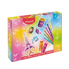 Mini Cute 12 darabos színezőkészlet ajándékdobozban