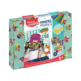 Mozaikos képkészítő készlet, MAPED CREATIV, "Cool Animals", menő állatok