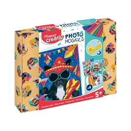 Mozaikos képkészítő készlet, MAPED CREATIV, "Adveture Animals", kalandos állatok