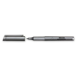 M850 dekormarker, 1 mm, kúpos, ezüst
