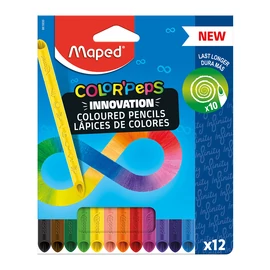 Color`Peps INFINITY színes ceruza készlet, háromszögletű, 12 szín