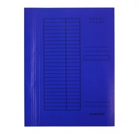 Clarissa gyorsfűző, A4, karton, kék