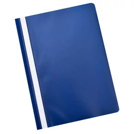 Gyorsfűző, műanyag, A4, sötétkék