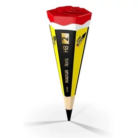 The One Noris iskolatölcsér (Schultüte), hatszögletű, karton