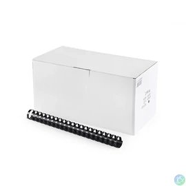 Spirál műanyag 28mm, 50 db/doboz, fekete