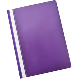 Gyorsfűző, műanyag, A4, PP, lila