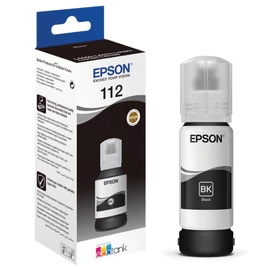 EPSON 112 EcoTank tintatartály, 127 ml, fekete