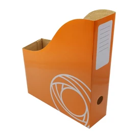 Iratpapucs 8cm, mikrohullámú karton, narancs