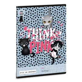 Think-Pink 23 (5285) A5 27-32 kockás füzet, 1 db