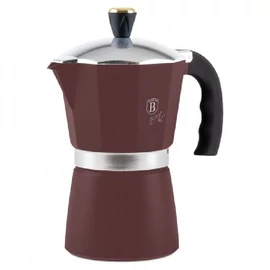 BH/8565 matt bordó 3 személyes kotyogós kávéfőző