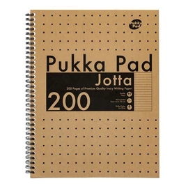 Jotta Kraft spirálfüzet, A4, vonalas, 100 lapos