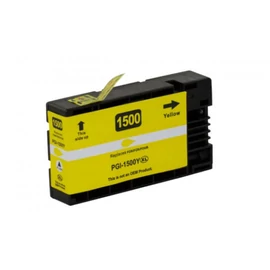 PGI-1500XL Y yellow utángyártott festékpatron