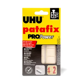 Patafix PROPower fehér gyurmaragasztó, 21 db / csomag