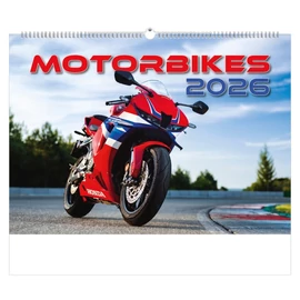 Motorbikes fali naptár, 2026