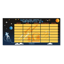 Órarend egylapos fiús, Ars Una GRAVITY 25db/csomag