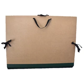 Rajztábla tartó, rajzlaptartó B2, méret karton, szalagfüles Bluering® prémium