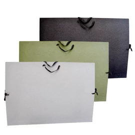 Rajztábla tartó, rajzlaptartó A4, méret műbőr , szalagfüles Bluering® prémium