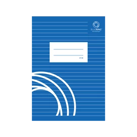 Füzet iskolai A5, 32lap, vonalas 21-32 4-8 osztályos Bluering®