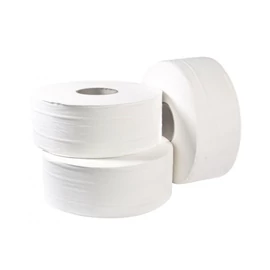 Toalettpapír 2 rétegű közületi átmérő: 19 cm 100 % cellulóz 120 m/tekercs 12 tekercs/karton Bluering® hófehér