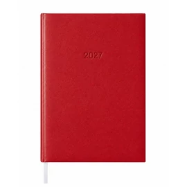 Határidőnapló agenda Standard B/5, napi fehér lapokkal bordó Bluering® 2027.