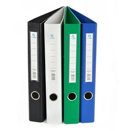 Gyűrűskönyv A4, 4,5cm, 4 gyűrűs PP/PP Bluering® Prémium fekete