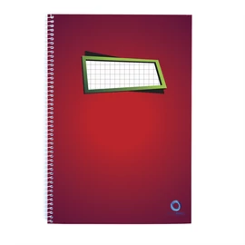 Spirálfüzet A4, 70lap Bluering® kockás