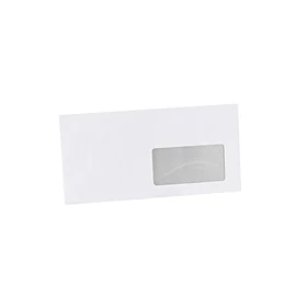Boríték LA4 enyvezett bélésnyomott jobb ablakos 45x90mm 110 × 220mm J20A15 Bluering® fehér