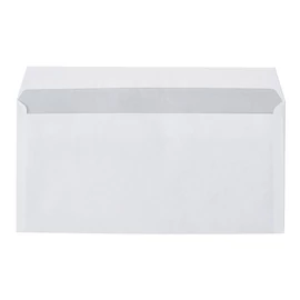 Boríték LA4 szilikonos bélésnyomott jobb ablakos 35x90mm 110x220mm J28A20 Bluering® fehér