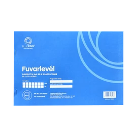 Fuvarlevél A4, 50x3lapos fekvő D.GEPJ.17/V Bluering®