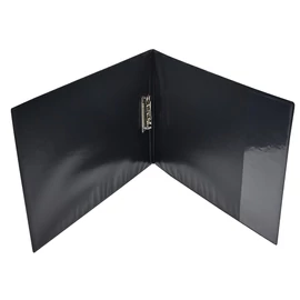 Villámzáras mappa A3, fekvő műanyag, Bluering®, fekete