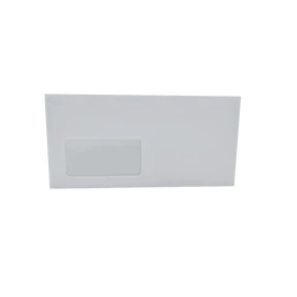 Boríték LC6/5 enyvezett külső záródású bal ablakos 45x90mm 114x229mm B20A15 Bluering®