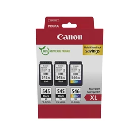 Canon 2x PG545XL + CL546XL tintapatron multipack ORIGINAL
