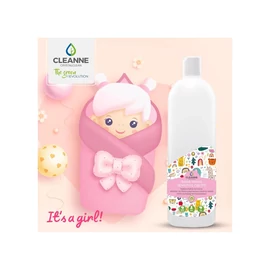 Öblítő koncentrátum 1 liter Cleanne_Baba-Mama Sensitive Its a girl