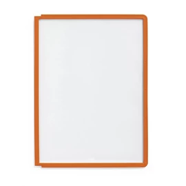 Bemutatótábla panel, A4, 5 db/csomag, Durable Sherpa narancs
