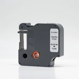 Feliratozógép szalag kompatibilis Dymo D1 S0720500/45010 12mmx7m ECO fekete/víztiszta