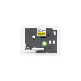 Feliratozógép szalag Brother TZE641 18mm ECO fekete/sárga