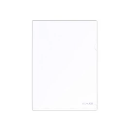 Genotherm `L` A4, PP 180 micron fényes, víztiszta,  Economix fehér  10db/csomag