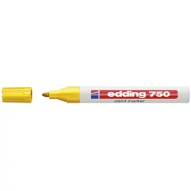 Lakkmarker 2-4mm, kerek Edding 750 sárga