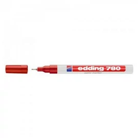 Lakkmarker 0,8mm, kerek Edding 780 piros