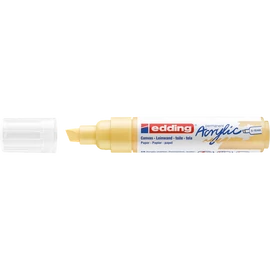 Akril marker 5-10mm, Edding 5000 pasztell sárga