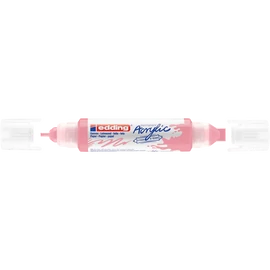 Akril marker 2-3mm, és 5-10mm, 3D kétvégű Edding 5400 mályva