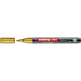 Lakkmarker 1-2mm, kerek Edding 791 arany
