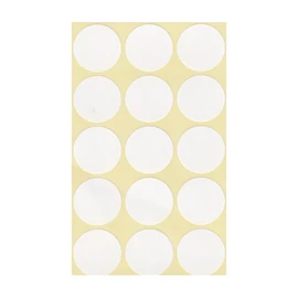 Etikett címke, 25mm, körcímke 60 db/csomag