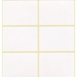 Etikett címke, 35x50mm, 10 lap, 6 címke/lap