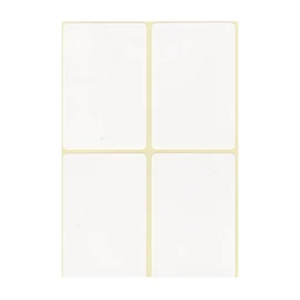 Etikett címke, 45x70mm, 15 lap, 4 címke/lap