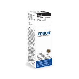 Ink Epson T6641 black ORIGINAL 70ml