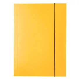 Gumis mappa A4, karton 15mm, Esselte Economy sárga