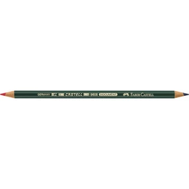 Postairón, vékony Faber-Castell piros-kék