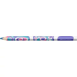 Varázsceruza háromszögletű Jumbo Faber-Castell pasztell színek türkiz, rózsaszín, lila