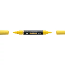 Akril marker kétvégű MULTIMARK 108 Faber-Castell sárga 